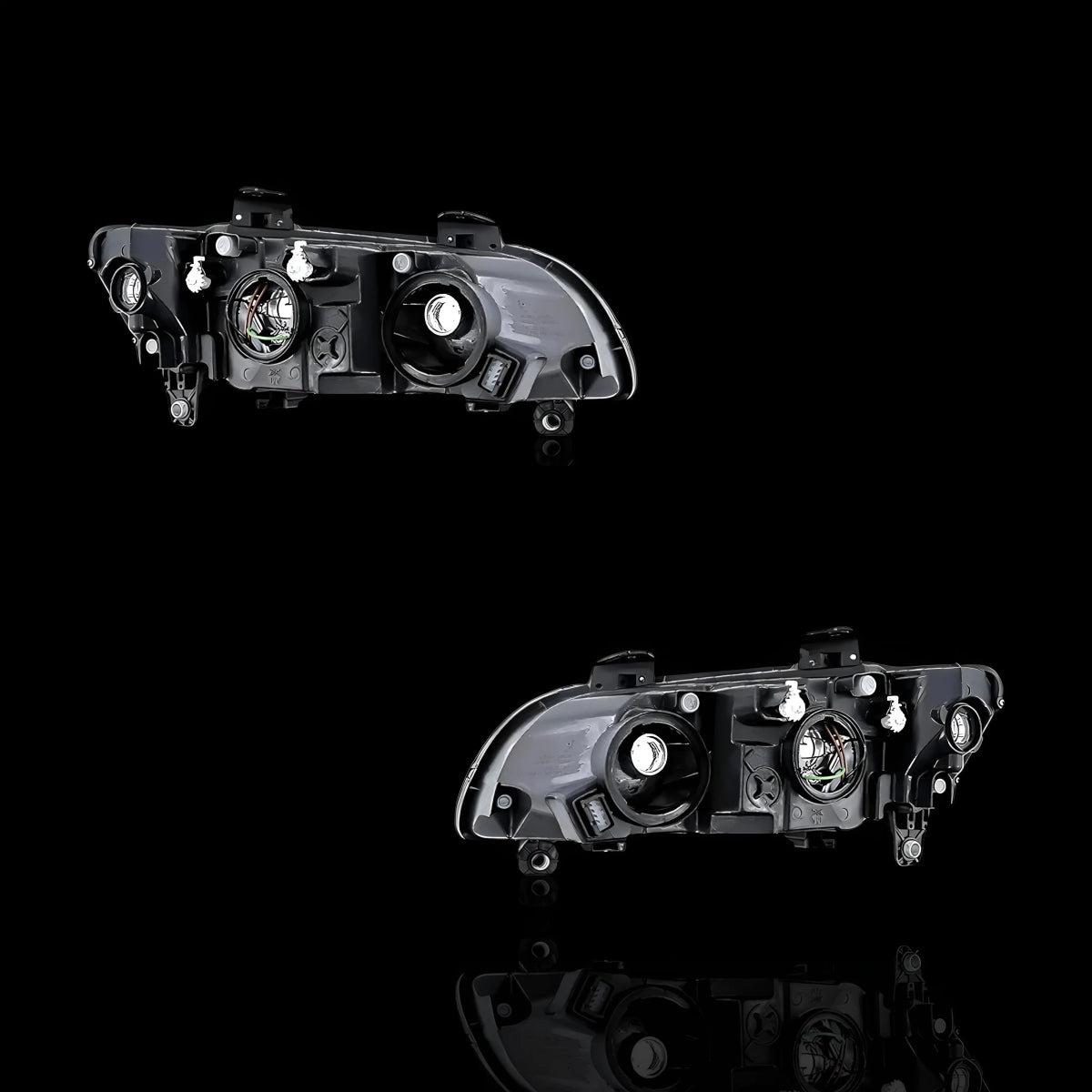 Chrome Headlights – Fits Holden Commodore VE Series 2 (2010–2013) | LH + RH Pair - Blckline Automotive