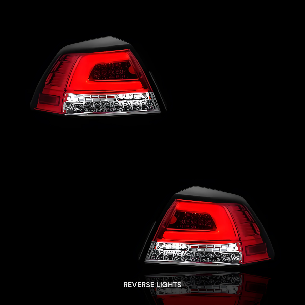 Red 3D LED Sequential Tail Lights – Fits Holden Commodore VE (2006–2013) | LH + RH Pair - Blckline Automotive