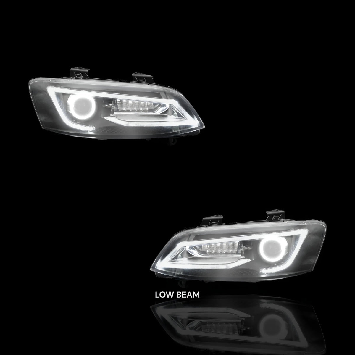 Sequential Headlights – Fits Holden Commodore VE Series 1 & 2 (2006–2013) | LH + RH Pair - Blckline Automotive