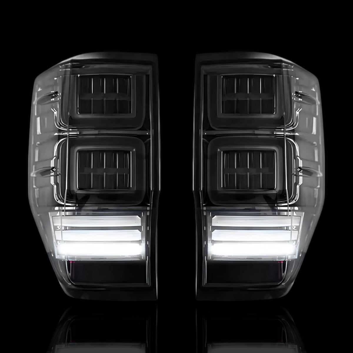 Sequential Smoked LED Tail Lights – Fits Ford Ranger PX MK1 / MK2 / MK3 (2012–2021) | LH + RH Pair - Blckline Automotive