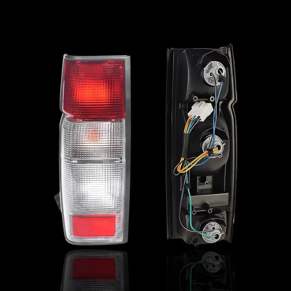36cm Tail Lights – Fits Nissan Navara D22 Ute Hook Type (1999–2006) | LH + RH Pair - Blckline Automotive