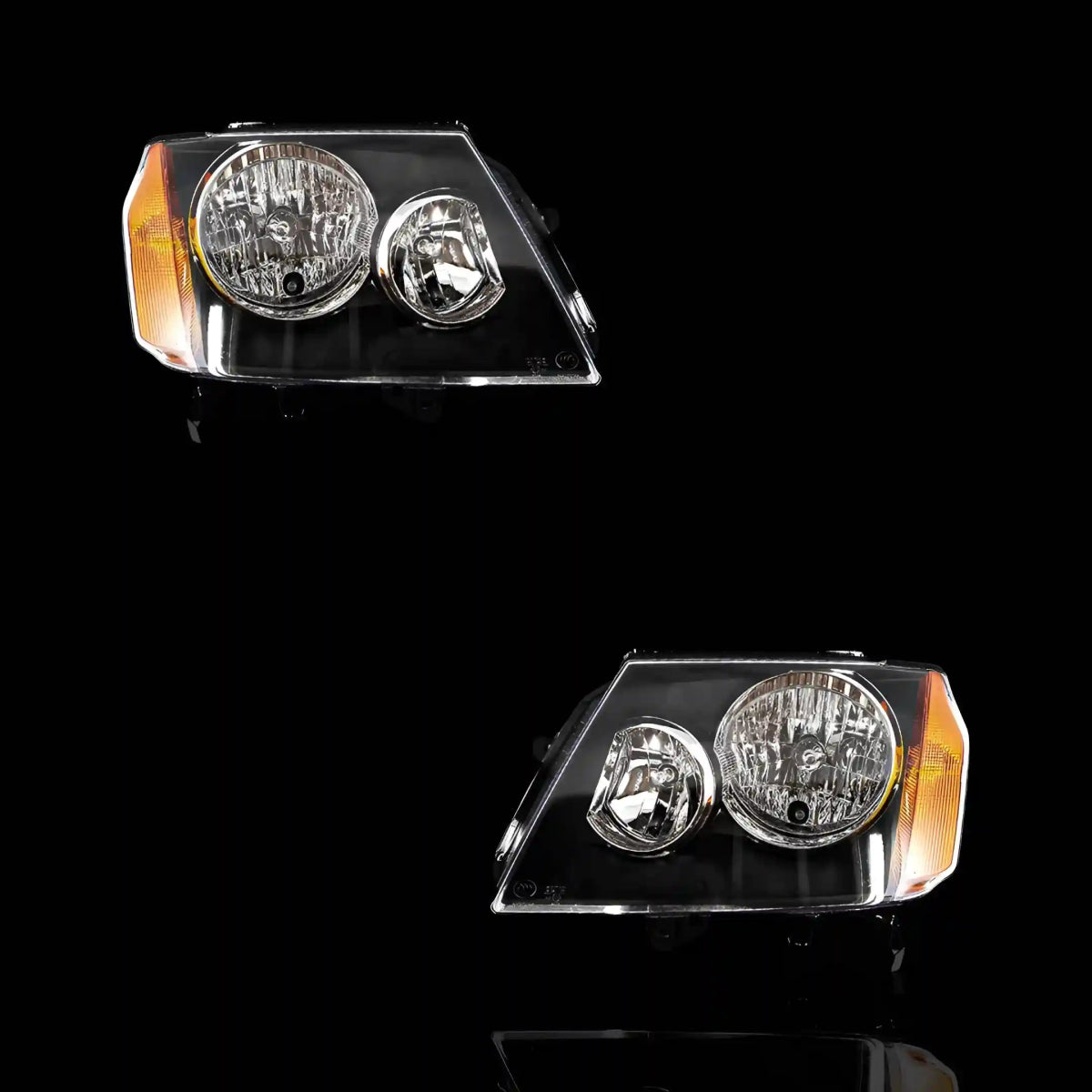 Aftermarket Style Headlights – Fits Holden Colorado RC (2008 - 2012) | LH + RH Pair - Blckline Automotive