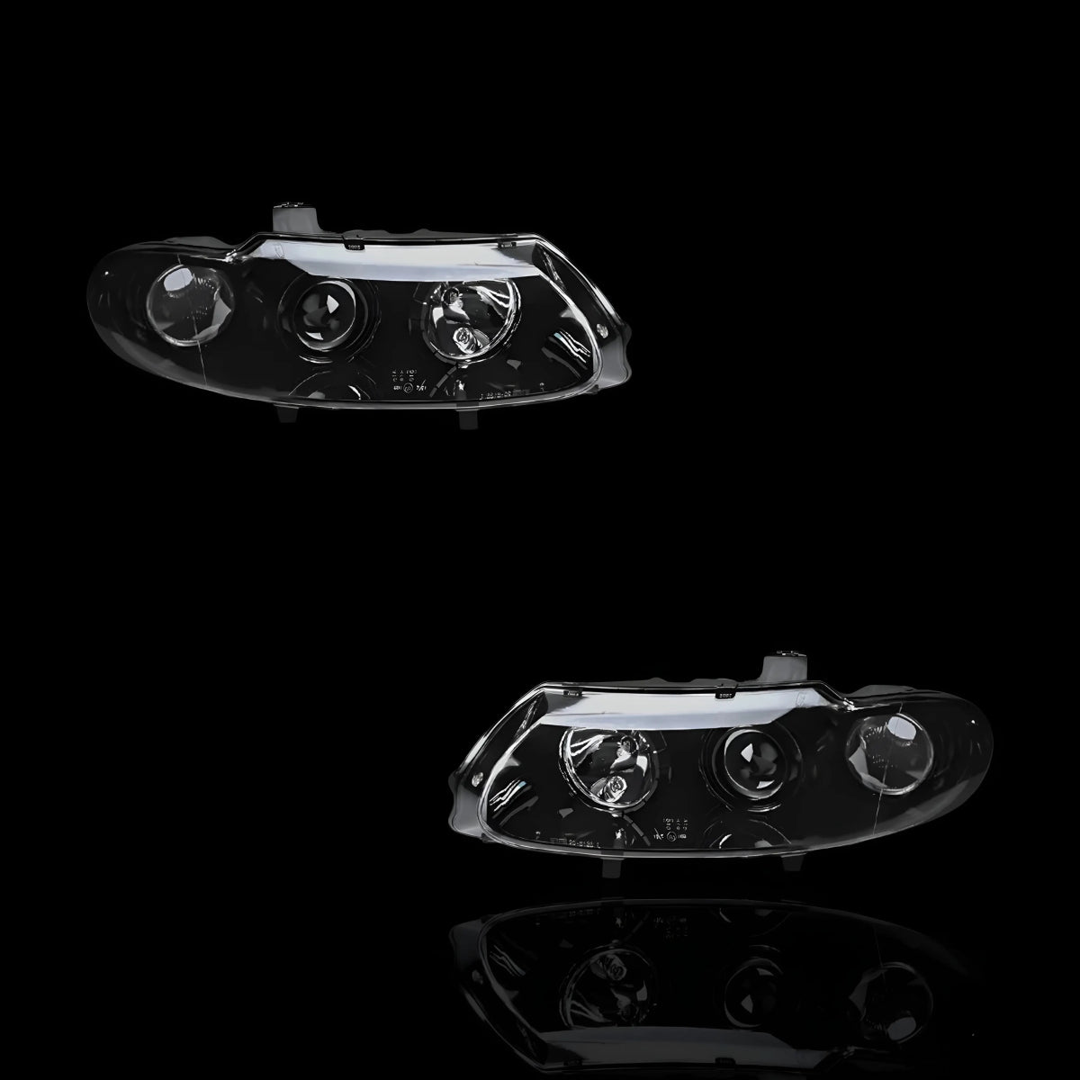 Black Altezza - Style Headlights – Fits Holden Commodore VT (1997–2000) | LH + RH Pair - Blckline Automotive