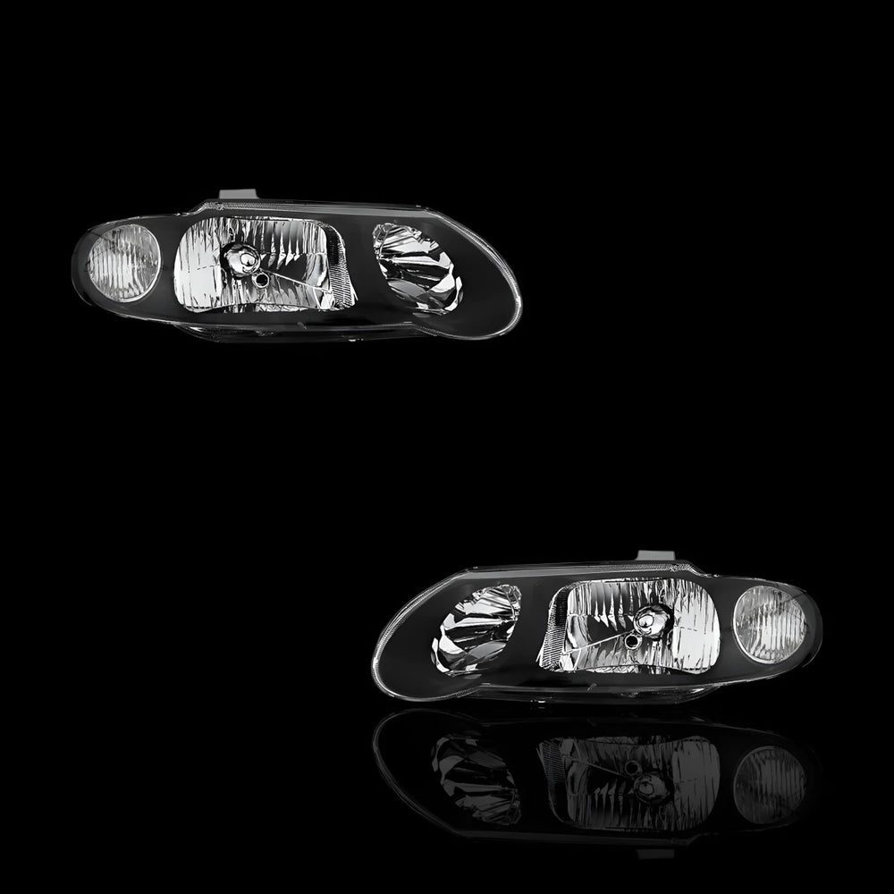 Black Altezza - Style Headlights – Fits Holden Commodore VX / VU (2000–2002) | LH + RH Pair - Blckline Automotive
