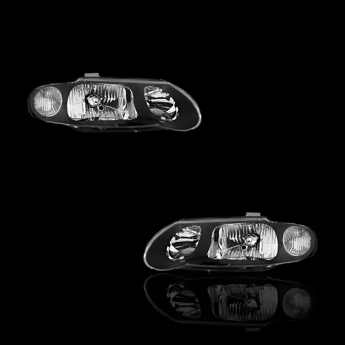 Black Altezza - Style Headlights – Fits Holden Commodore VX / VU (2000–2002) | LH + RH Pair - Blckline Automotive