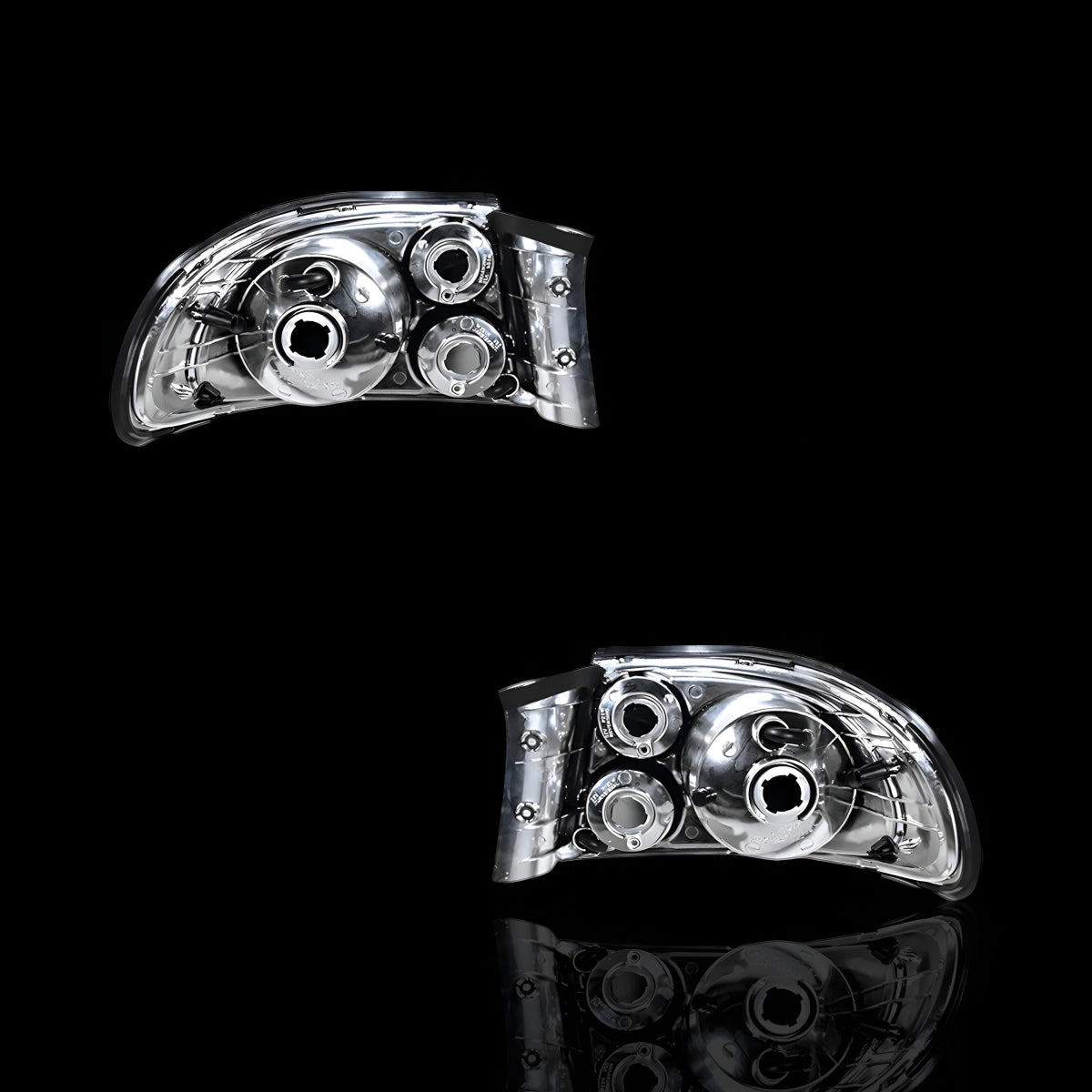 Black Altezza Tail Lights – Fits Holden Commodore VT/VX (1997–2002) | LH + RH Pair - Blckline Automotive