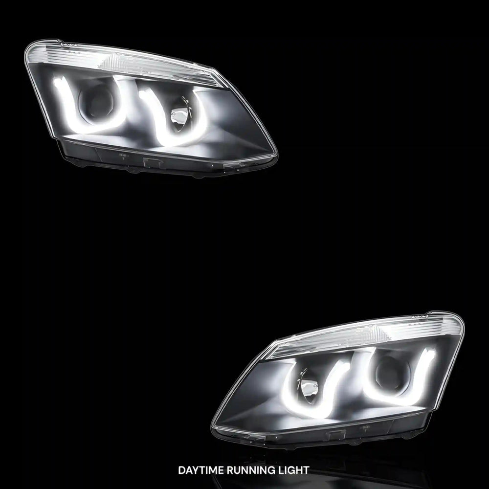 
                  
                    Black Eagle U - Shape Halo Angel Eyes Headlights – Fits Isuzu D - MAX (2012 - 2016) | LH + RH Pair - Blckline Automotive
                  
                