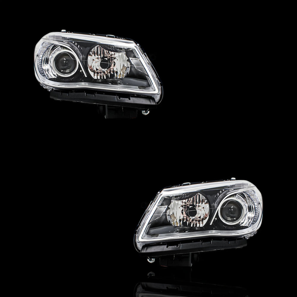 Black Headlights – Fits Holden Commodore VF (2013–2017) | LH + RH Pair - Blckline Automotive