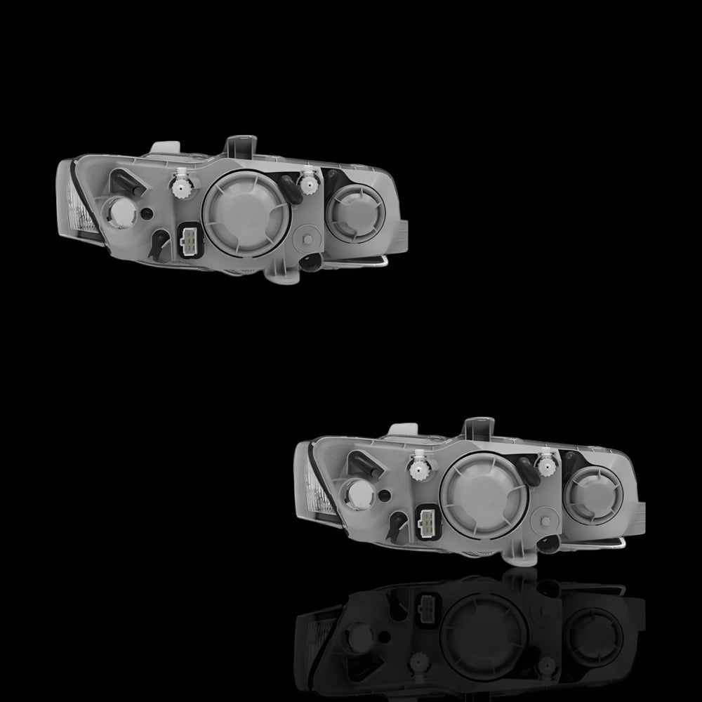 
                  
                    Black Headlights – Fits Holden Commodore VY (2002–2004) | LH + RH Pair - Blckline Automotive
                  
                