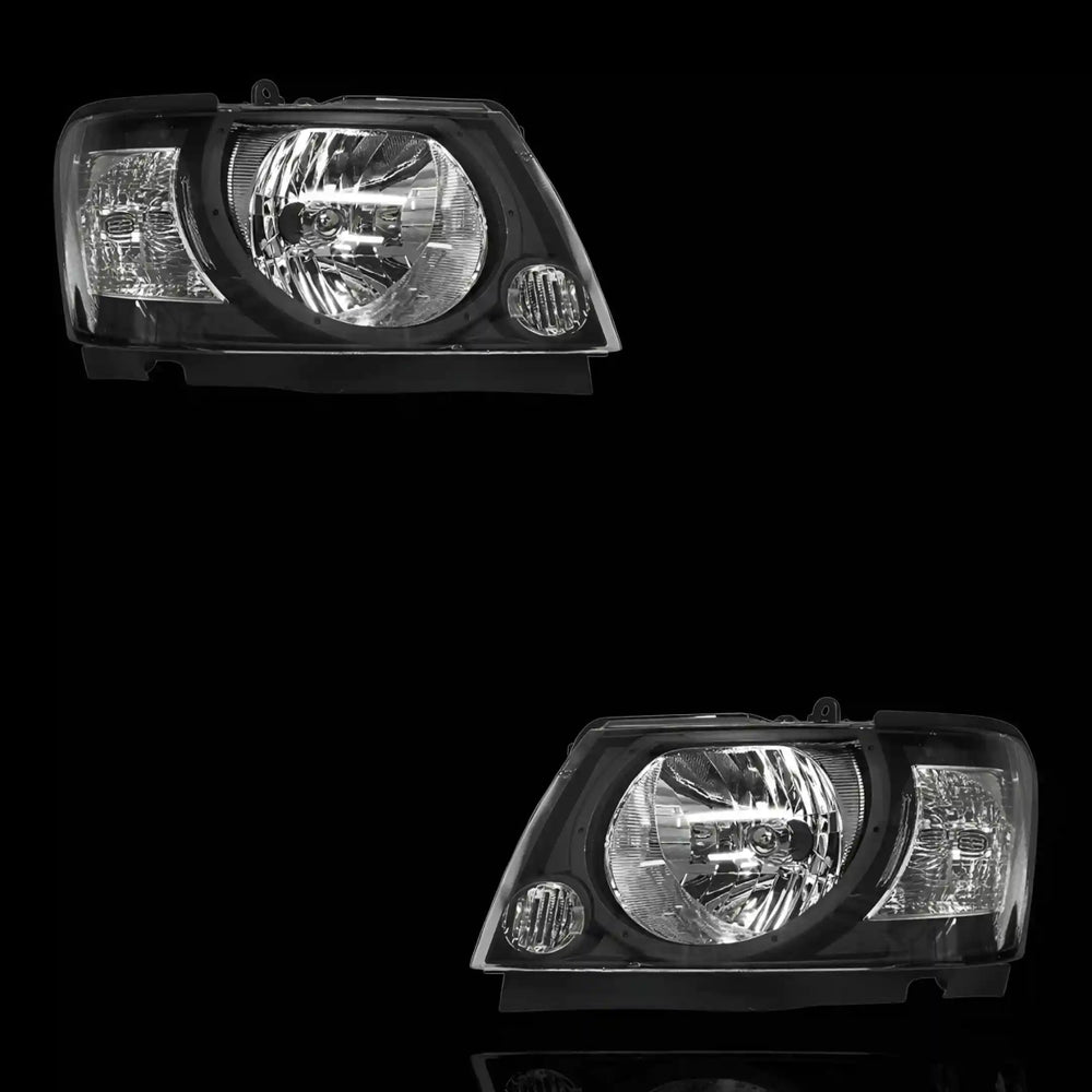 Black Headlights – Fits Nissan Patrol GU Y61 (2004–2015) | LH + RH Pair - Blckline Automotive