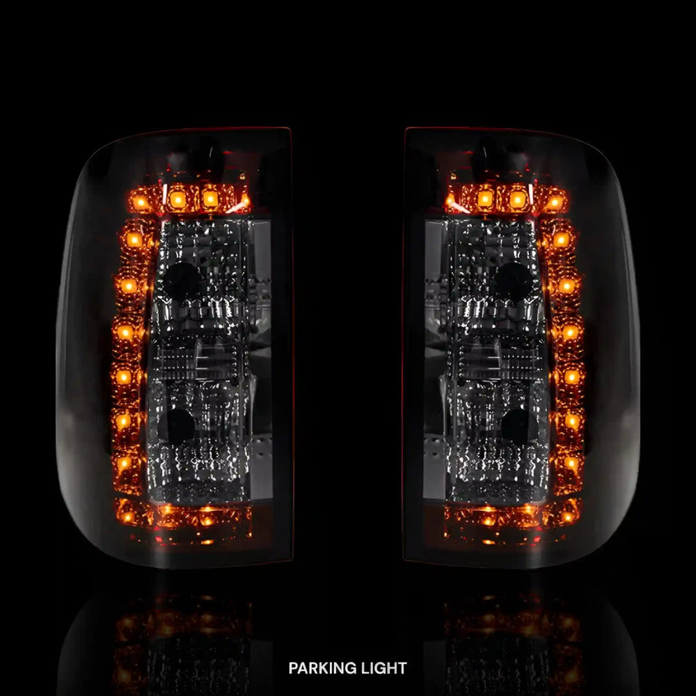 Black LED Tail Lights – Fits Ford Falcon FG / FG X UTE (2008 - 2016) | LH + RH Pair - Blckline Automotive