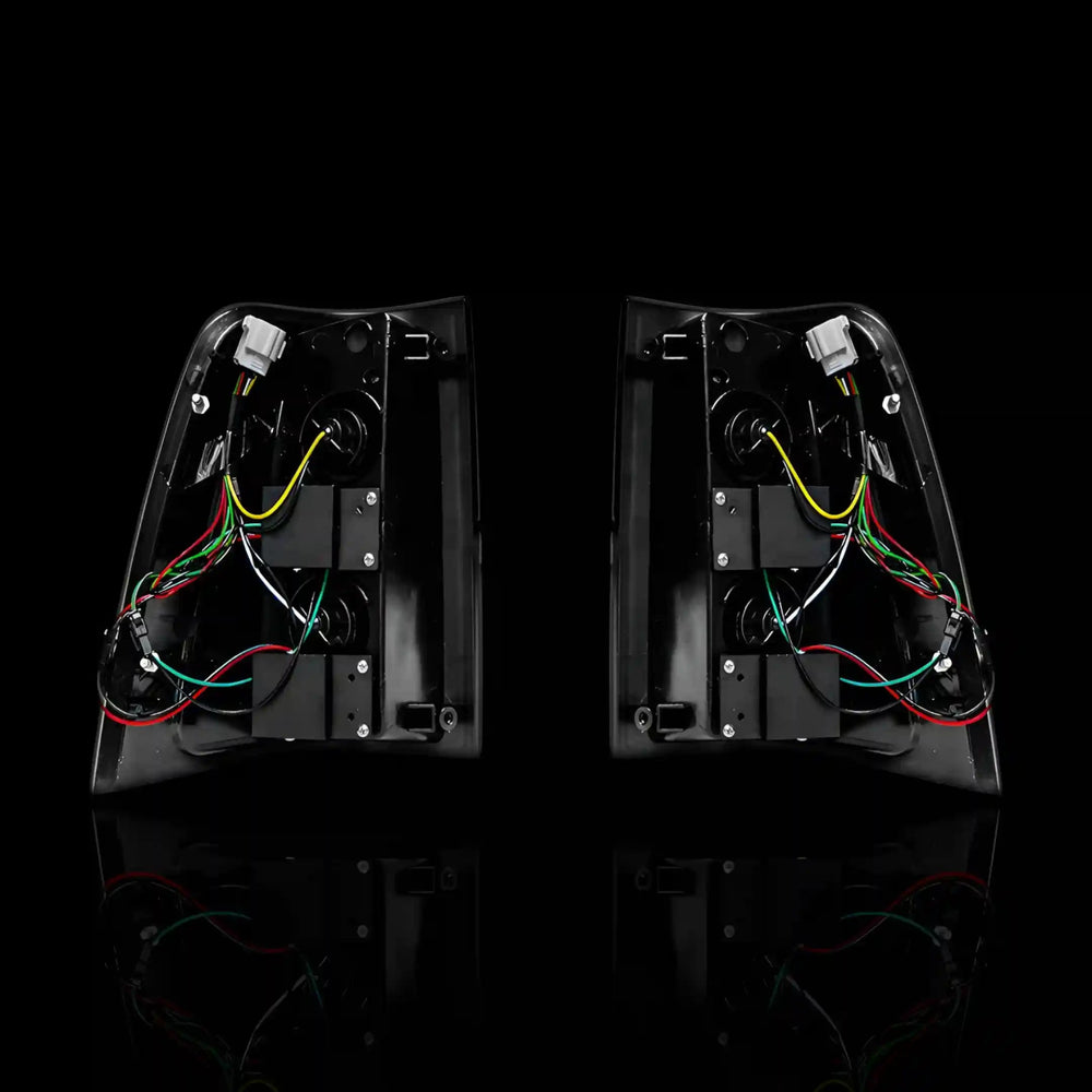
                  
                    Black LED Tail Lights – Fits Ford Falcon FG / FG X UTE (2008 - 2016) | LH + RH Pair - Blckline Automotive
                  
                