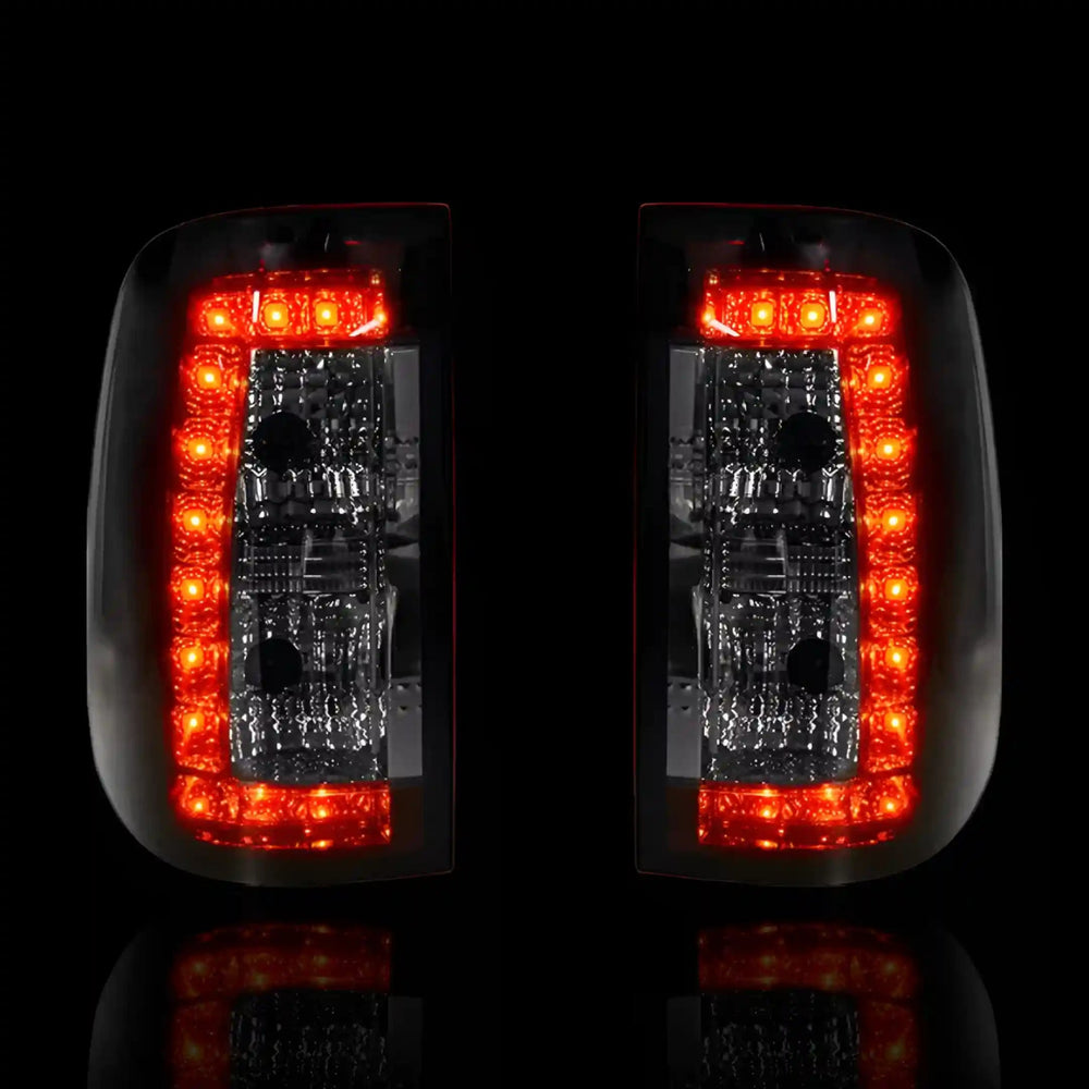 Black LED Tail Lights – Fits Ford Falcon FG / FG X UTE (2008 - 2016) | LH + RH Pair - Blckline Automotive
