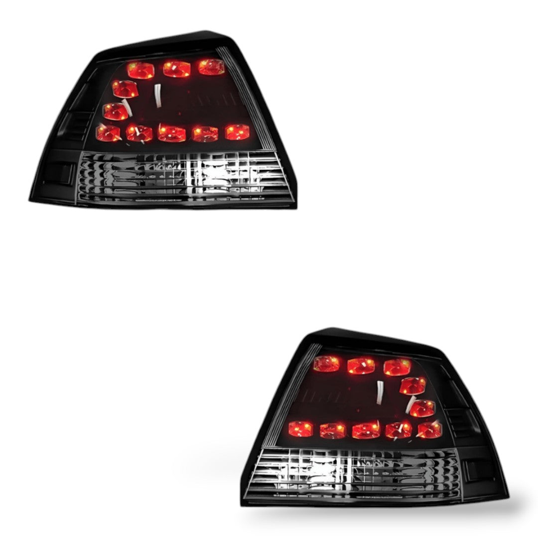 Black LED Tail Lights – Fits Holden Commodore VE Sedan Series 1 & 2 ...