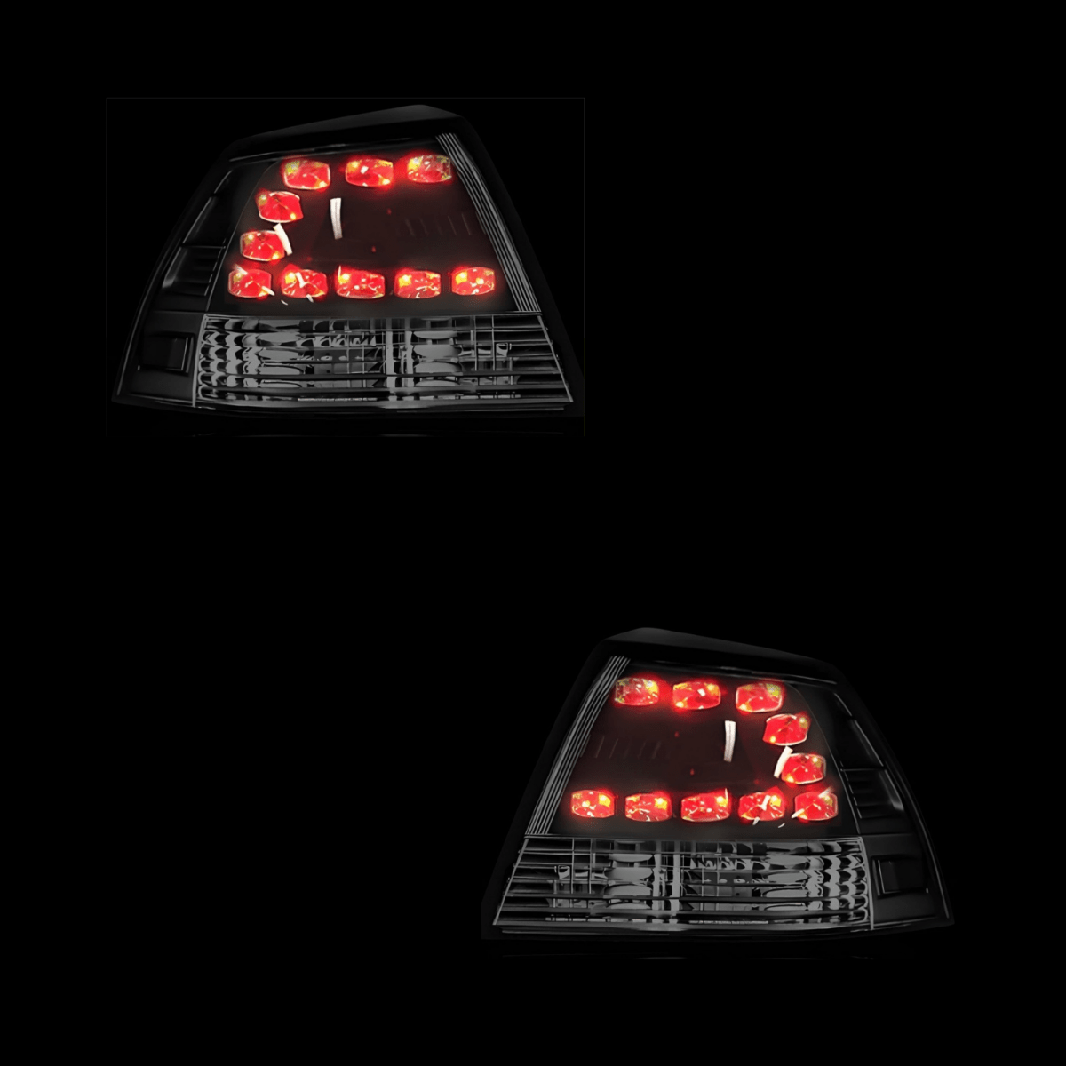 Black LED Tail Lights – Fits Holden Commodore VE Sedan Series 1 & 2 (2006–2013) | LH + RH Pair - Blckline Automotive