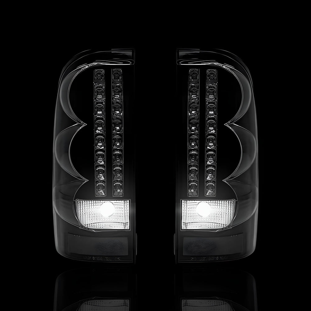 
                  
                    Black LED Tail Lights – Fits Toyota Hilux N70 / Vigo (2005–2014) | LH + RH Pair - Blckline Automotive
                  
                