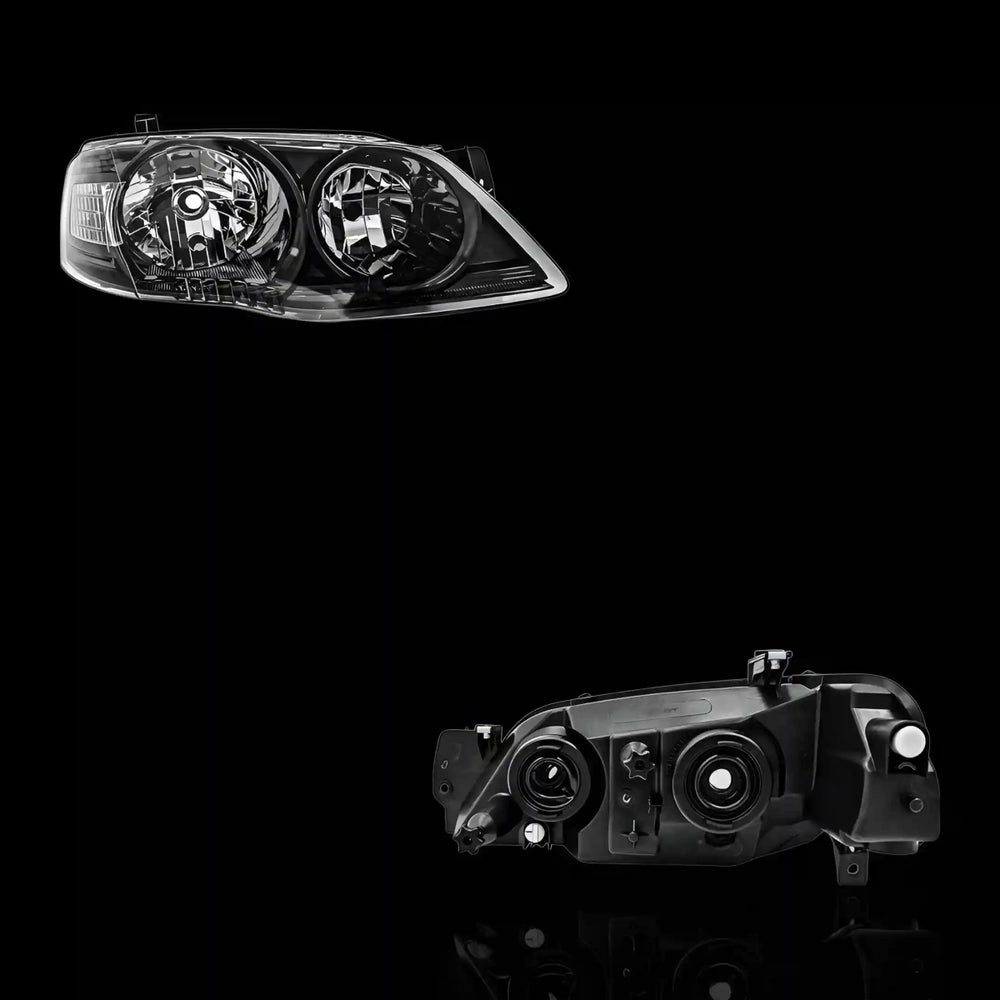 
                  
                    Black OEM Style Headlights – Fits Ford Falcon BF Series 2 & 3 (2006 - 2011) | LH + RH - Blckline Automotive
                  
                