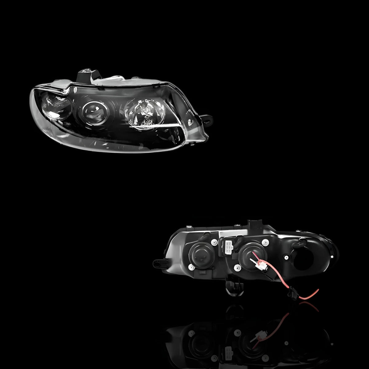 Black Projector Headlights – Fits Holden Commodore VT (1997–2000) | LH + RH Pair - Blckline Automotive
