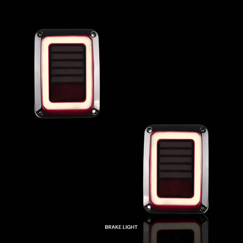
                  
                    Black Smoked Tail Lights – Fits Jeep Wrangler JK (2007 - 2018) | LH + RH Pair - Blckline Automotive
                  
                