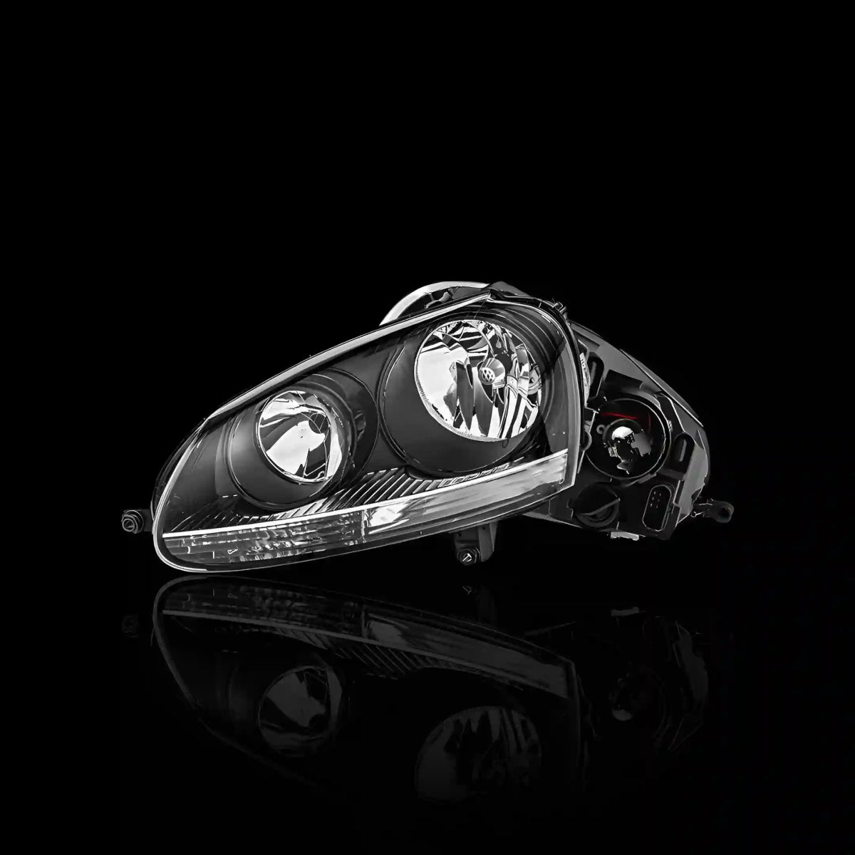 Black Style Headlights – Fits Volkswagen Golf MK5 (2004 - 2009) | LH + RH Pair - Blckline Automotive