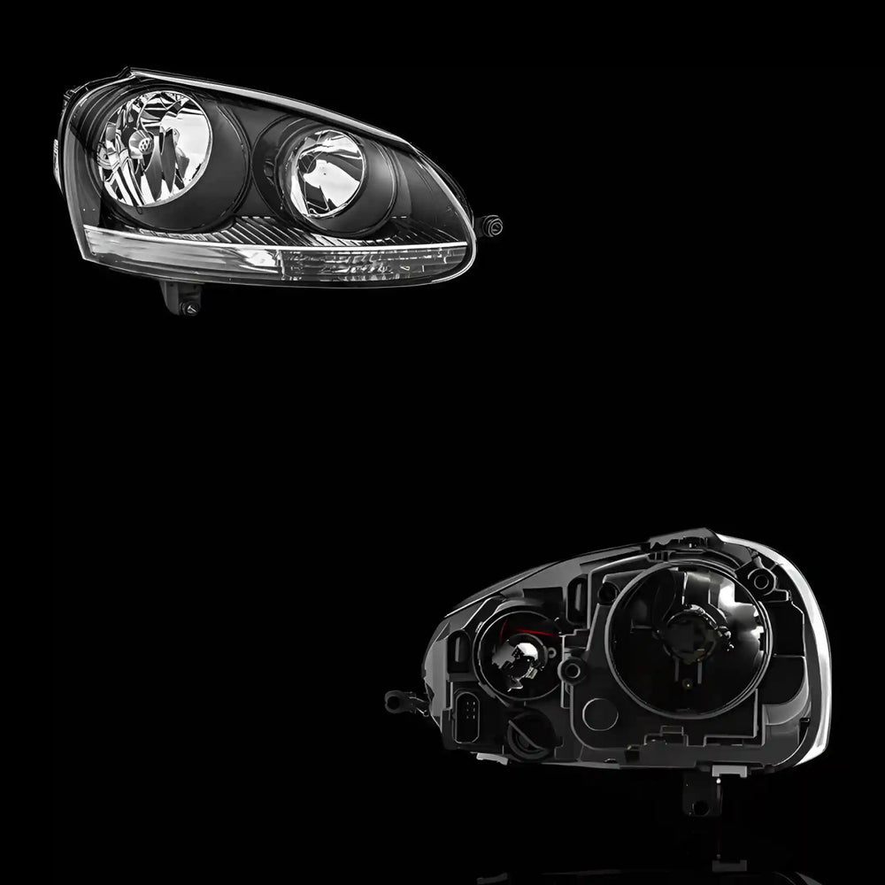 
                  
                    Black Style Headlights – Fits Volkswagen Golf MK5 (2004 - 2009) | LH + RH Pair - Blckline Automotive
                  
                