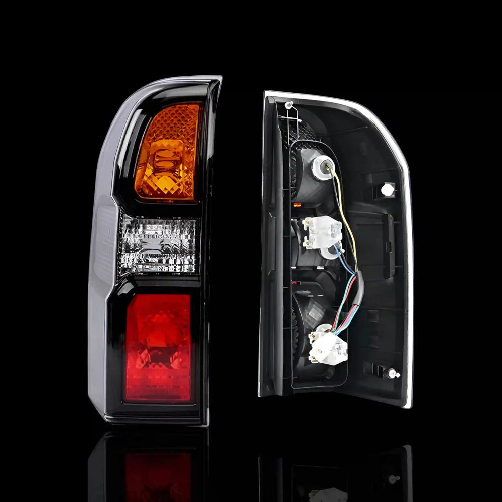 Black Tail Lights – Fits Nissan Patrol Safari GU Y61 (2004 – 2013) | LH + RH Pair - Blckline Automotive