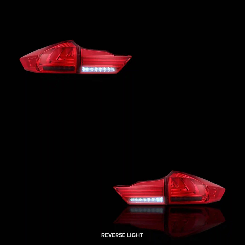 
                  
                    BMW Style Sequential Red Smoked LED Tail Lights – Fits Honda City GM6 (2014 - 2017) | LH + RH Pair - Blckline Automotive
                  
                