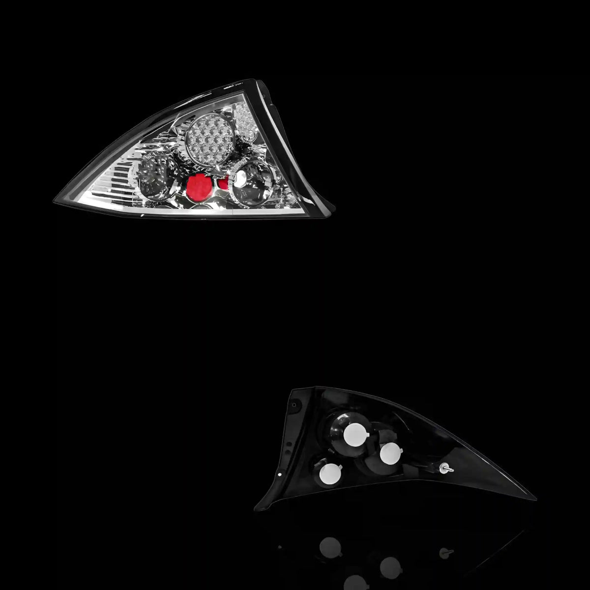 Chrome LED Altezza Tail Lights – Fits Ford Falcon AU Sedan (1998 - 2002) | Both (LH + RH) - Blckline Automotive