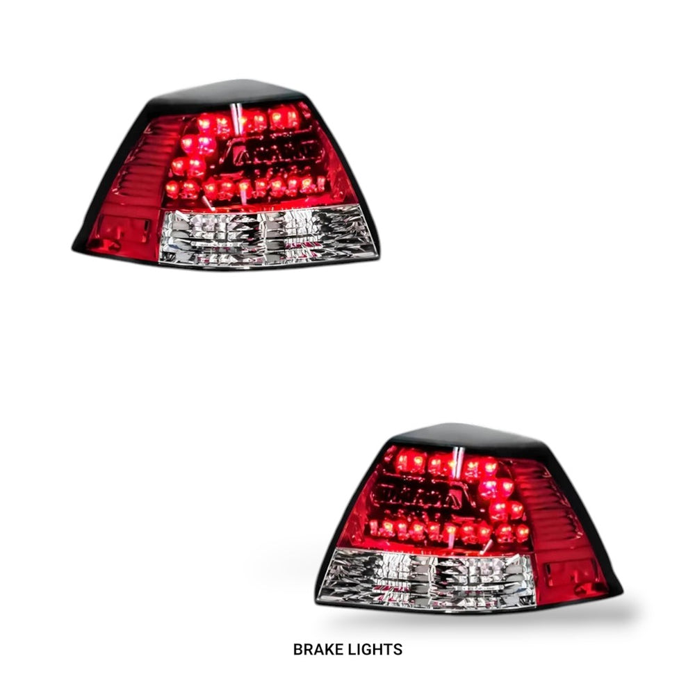 Clear LED Tail Lights – Fits Holden Commodore VE Sedan Series 1 & 2 ...