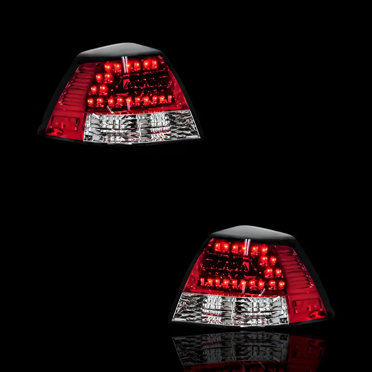 Clear LED Tail Lights – Fits Holden Commodore VE Sedan Series 1 & 2 (2006 – 2013) | LH + RH Pair - Blckline Automotive