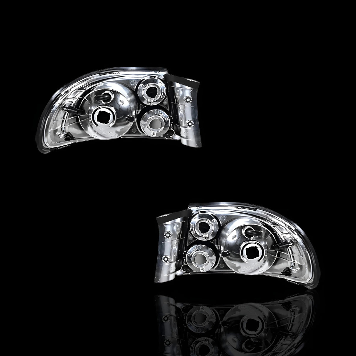 Crystal Altezza Tail Lights – Fits Holden Commodore VT VX (1997–2002) | LH + RH Pair - Blckline Automotive