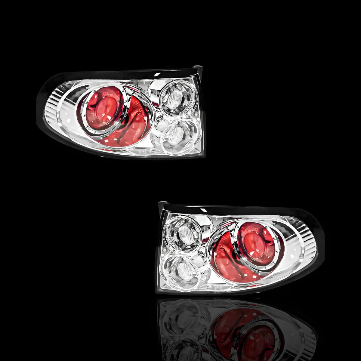 Crystal Altezza Tail Lights – Fits Holden Commodore VT VX (1997–2002) | LH + RH Pair - Blckline Automotive