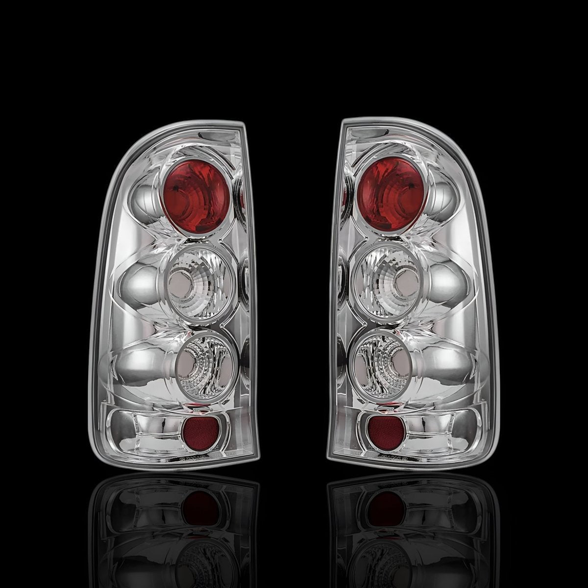 Crystal Clear Altezza Tail Lights – Fits Toyota Hilux N70 / Vigo (2005–2014) | LH + RH Pair - Blckline Automotive