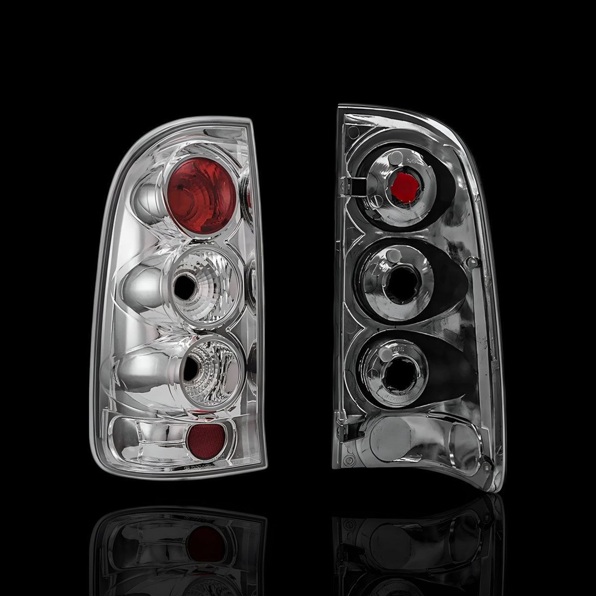 Crystal Clear Altezza Tail Lights – Fits Toyota Hilux N70 / Vigo (2005–2014) | LH + RH Pair - Blckline Automotive