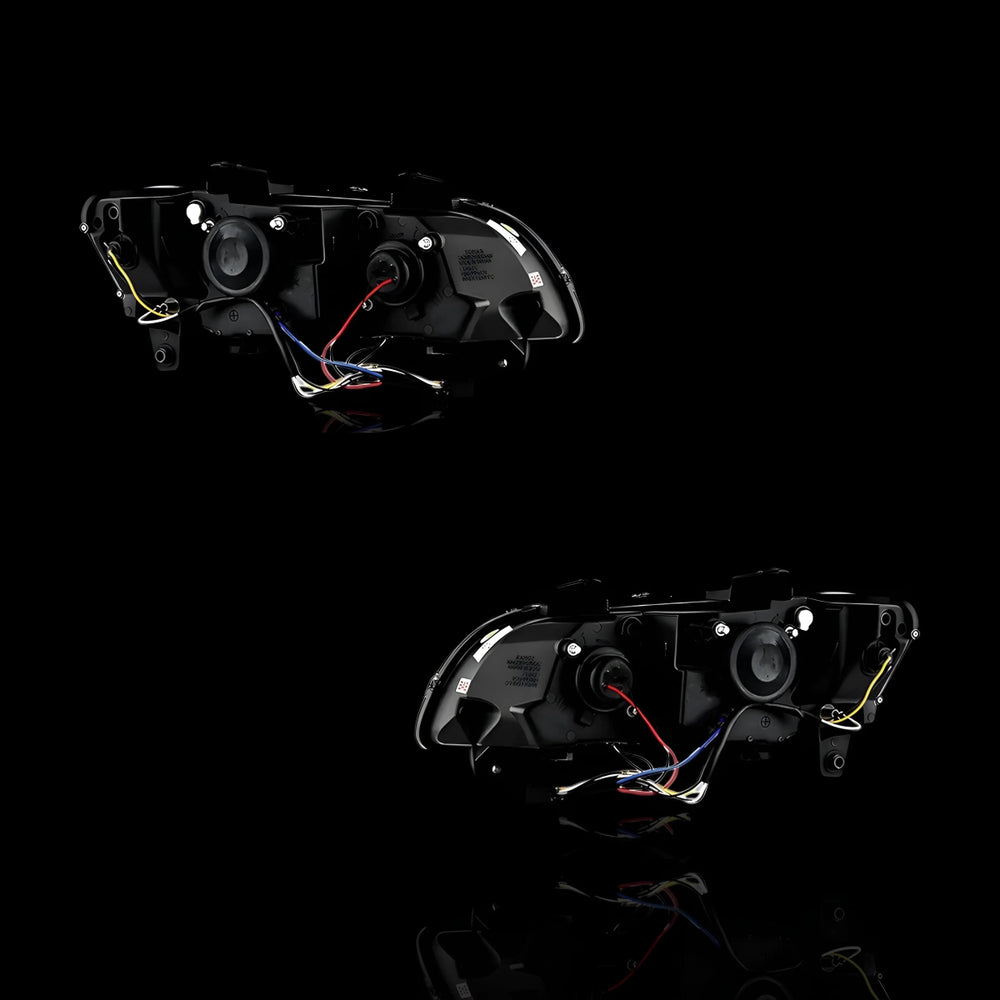 
                  
                    Crystal Clear DRL LED Projector Headlights – Fits Holden Commodore VE Series 2 (2010–2013) | LH + RH Pair - Blckline Automotive
                  
                