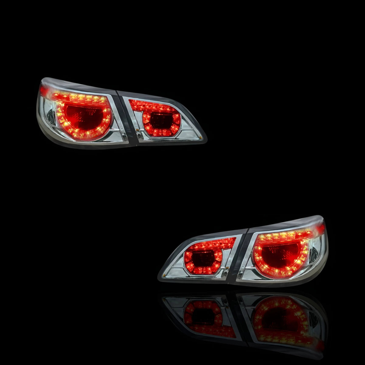 Crystal Clear LED Tail Lights – Fits Holden Commodore VF Sedan (2013–2017) | LH + RH Pair - Blckline Automotive