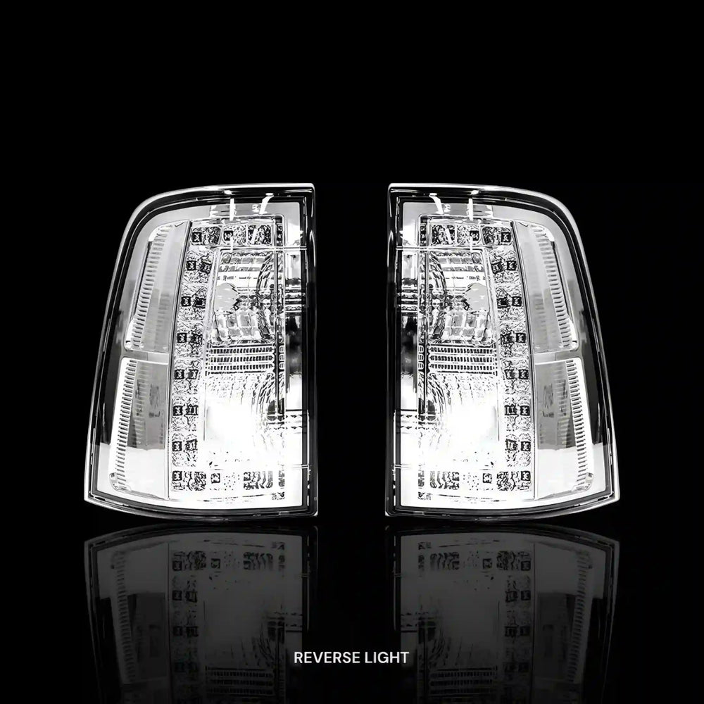 
                  
                    Crystal Clear LED Tail Lightsa – Fits Ford Falcon FG / FG X UTE (2008 - 2016) | Both (LH + RH) - Blckline Automotive
                  
                
