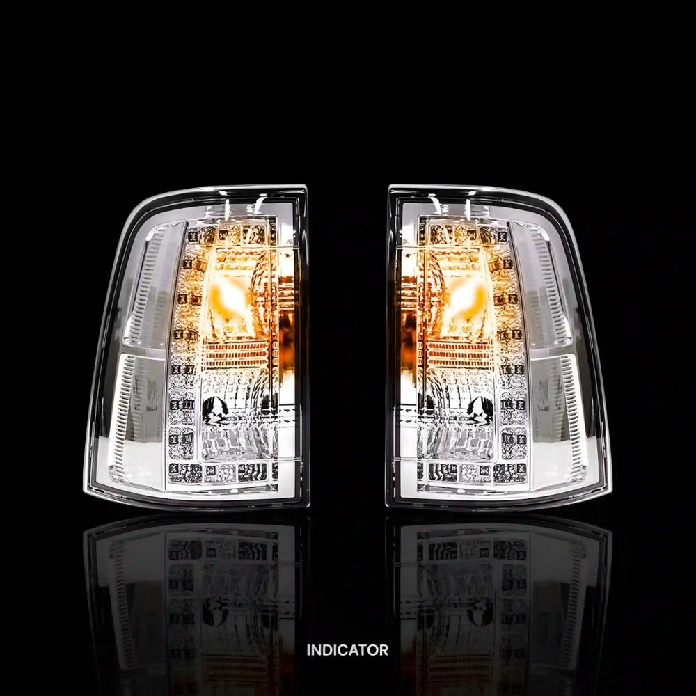 
                  
                    Crystal Clear LED Tail Lightsa – Fits Ford Falcon FG / FG X UTE (2008 - 2016) | Both (LH + RH) - Blckline Automotive
                  
                