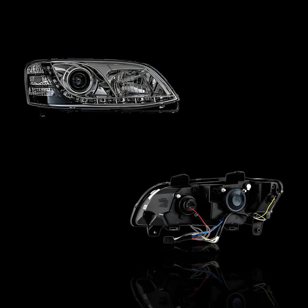 
                  
                    Crystal DRL LED Projector Headlights – Fits Holden Commodore VE Series 2 (2010–2013) | LH + RH Pair - Blckline Automotive
                  
                