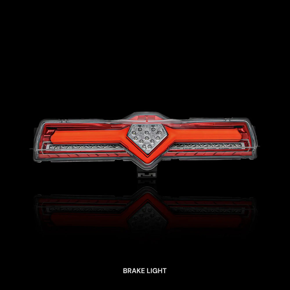 Crystal Eye Red Full LED Rear Bumper Light – Fits Subaru BRZ / ZC6 1st Gen. (2012 - 2021) - Blckline Automotive