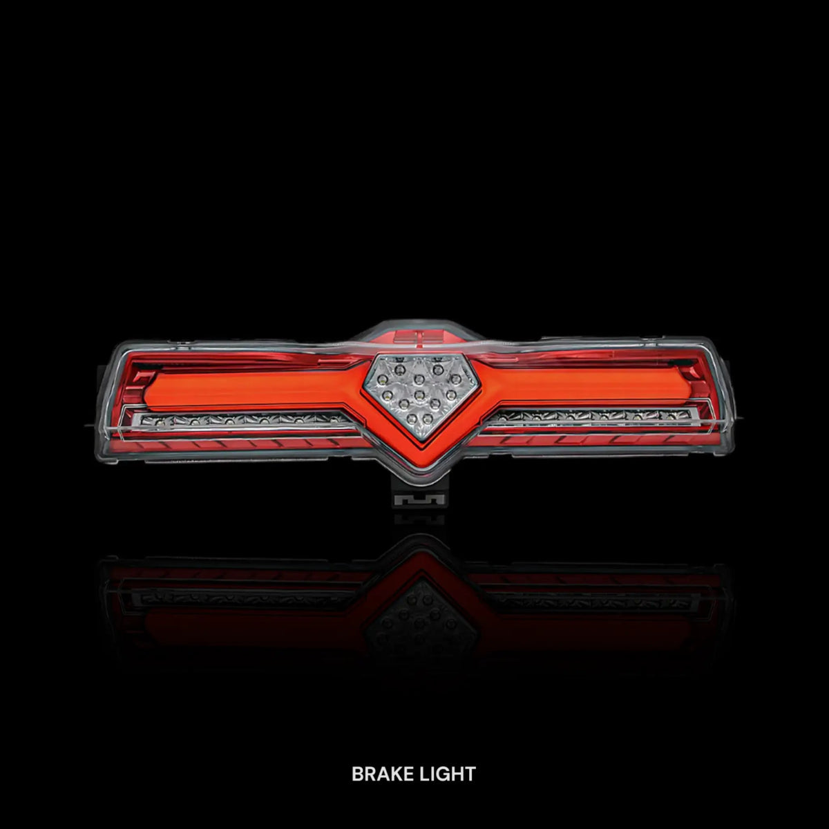 Crystal Eye Red Full LED Rear Bumper Light – Fits Subaru BRZ / ZC6 1st Gen. (2012 - 2021) - Blckline Automotive