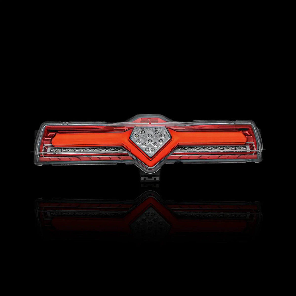 Crystal Eye Red Full LED Rear Bumper Light – Fits Subaru BRZ / ZC6 1st Gen. (2012 - 2021) - Blckline Automotive