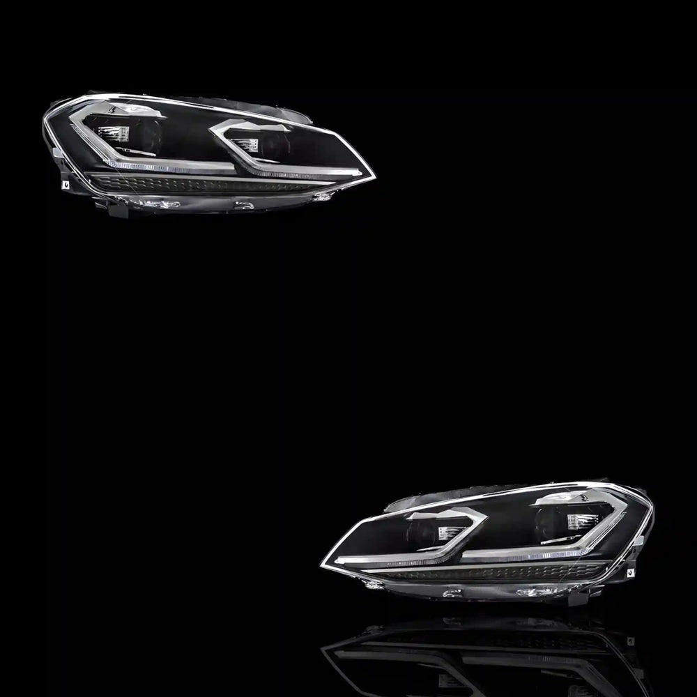 
                  
                    Dual Beam Projector Sequential Headlights – Fits Volkswagen Golf VII MK7 (2013 - 2018) | LH + RH Pair - Blckline Automotive
                  
                