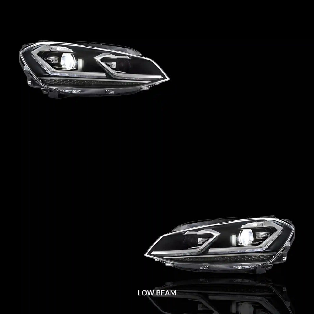 
                  
                    Dual Beam Projector Sequential Headlights – Fits Volkswagen Golf VII MK7 (2013 - 2018) | LH + RH Pair - Blckline Automotive
                  
                