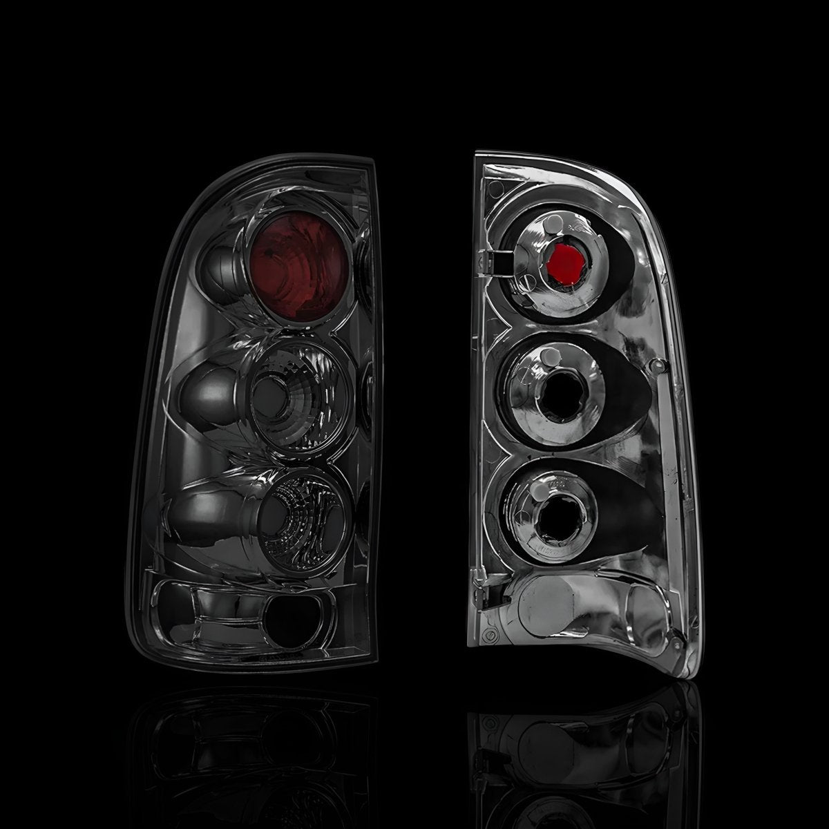 Full Smoked Altezza Tail Lights – Fits Toyota Hilux N70 / Vigo (2005–2014) | LH + RH Pair - Blckline Automotive