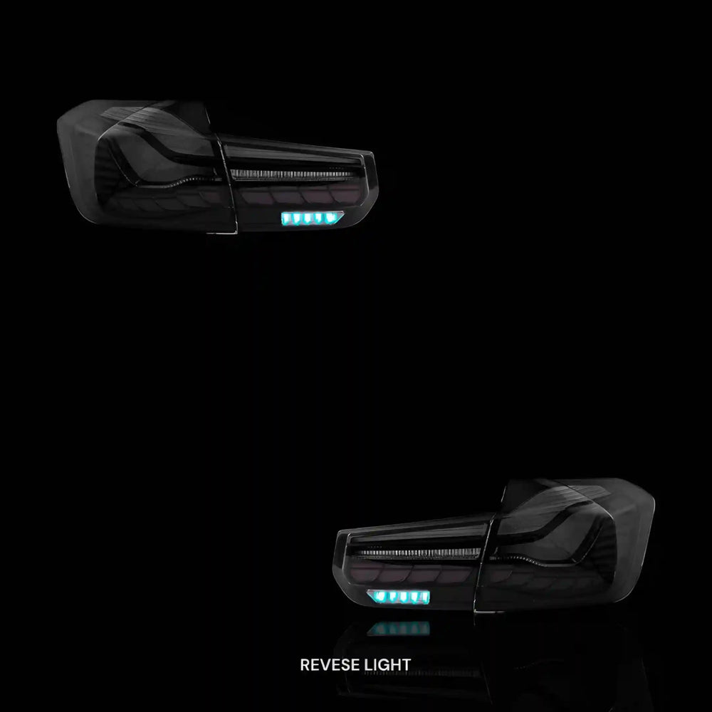 
                  
                    GTS Style Sequential Smoked LED Tail Lights – Fits BMW 3 - Series F30 / F80 / M3 (2012 - 2019) | LH + RH Pair - Blckline Automotive
                  
                