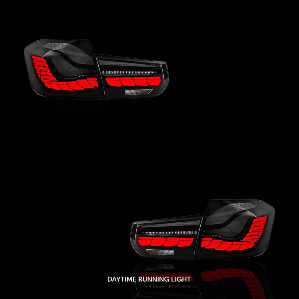 
                  
                    GTS Style Sequential Smoked LED Tail Lights – Fits BMW 3 - Series F30 / F80 / M3 (2012 - 2019) | LH + RH Pair - Blckline Automotive
                  
                