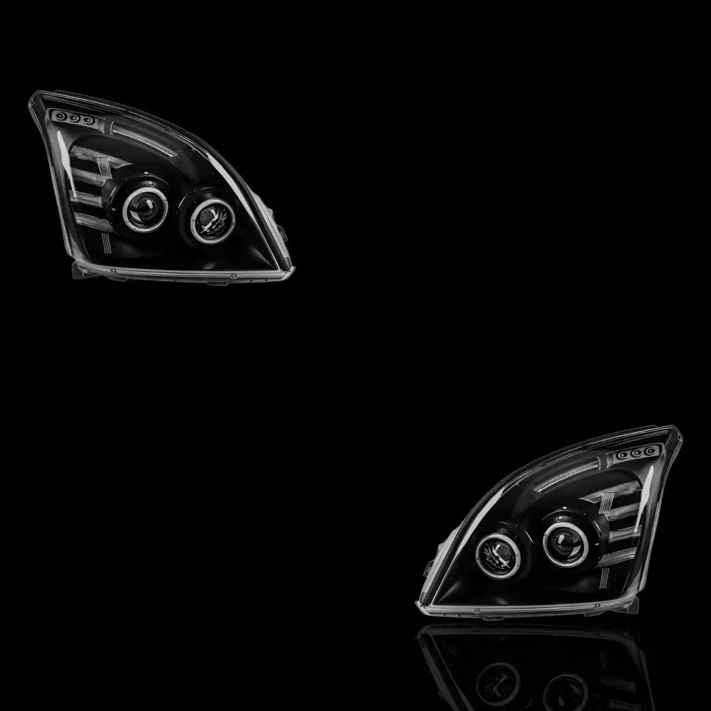 
                  
                    Halo Angel Eyes Headlights – Fits Toyota Prado 120 Series (2002 – 2009) | LH + RH Pair - Blckline Automotive
                  
                