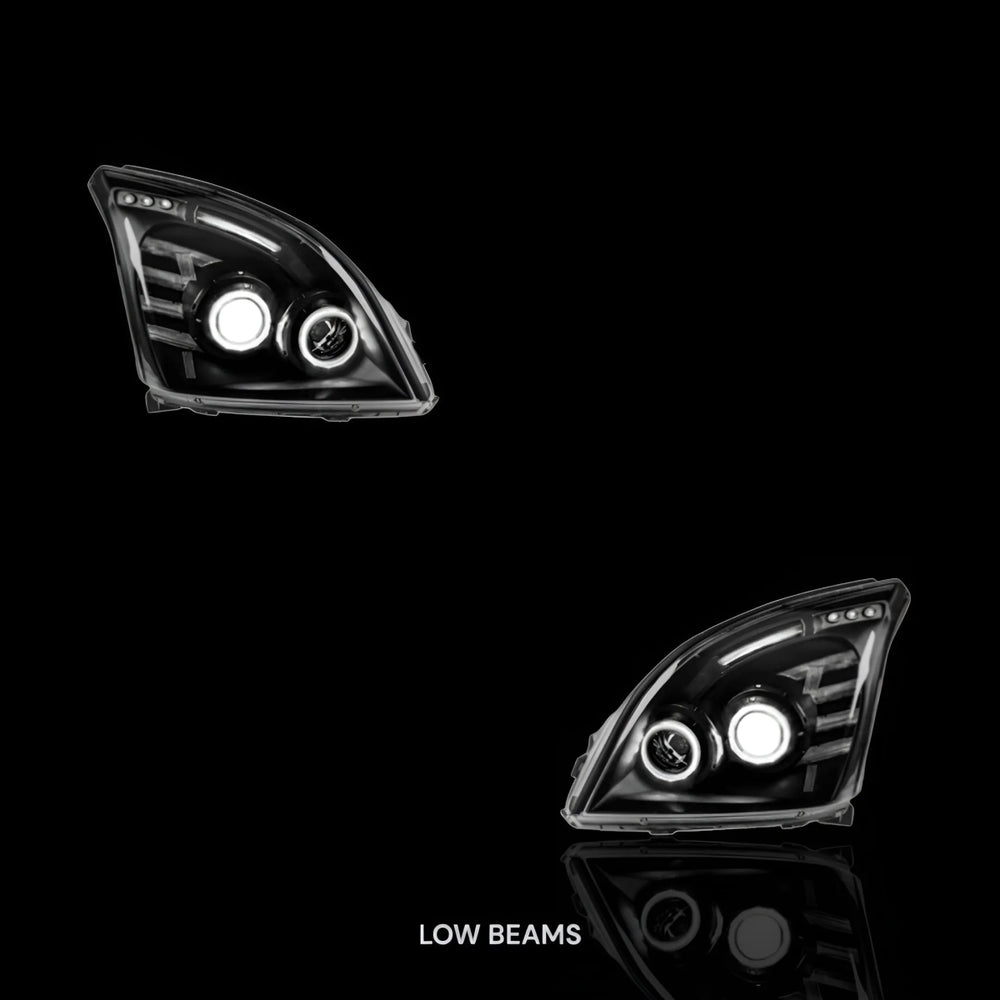 
                  
                    Halo Angel Eyes Headlights – Fits Toyota Prado 120 Series (2002 – 2009) | LH + RH Pair - Blckline Automotive
                  
                