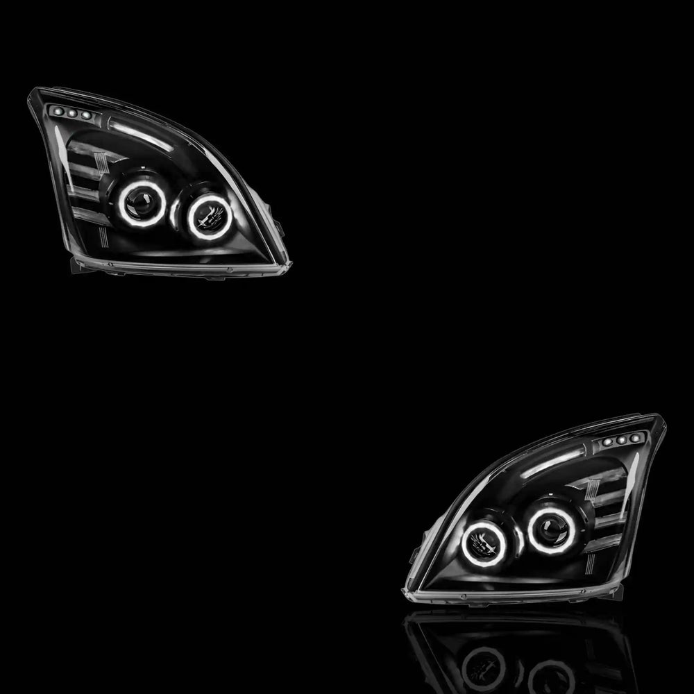 
                  
                    Halo Angel Eyes Headlights – Fits Toyota Prado 120 Series (2002 – 2009) | LH + RH Pair - Blckline Automotive
                  
                